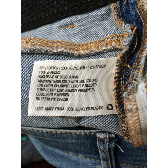 Knox Rose Size 12 Skinny Jeans With Tuxedo Stripes - Picture 7 of 7